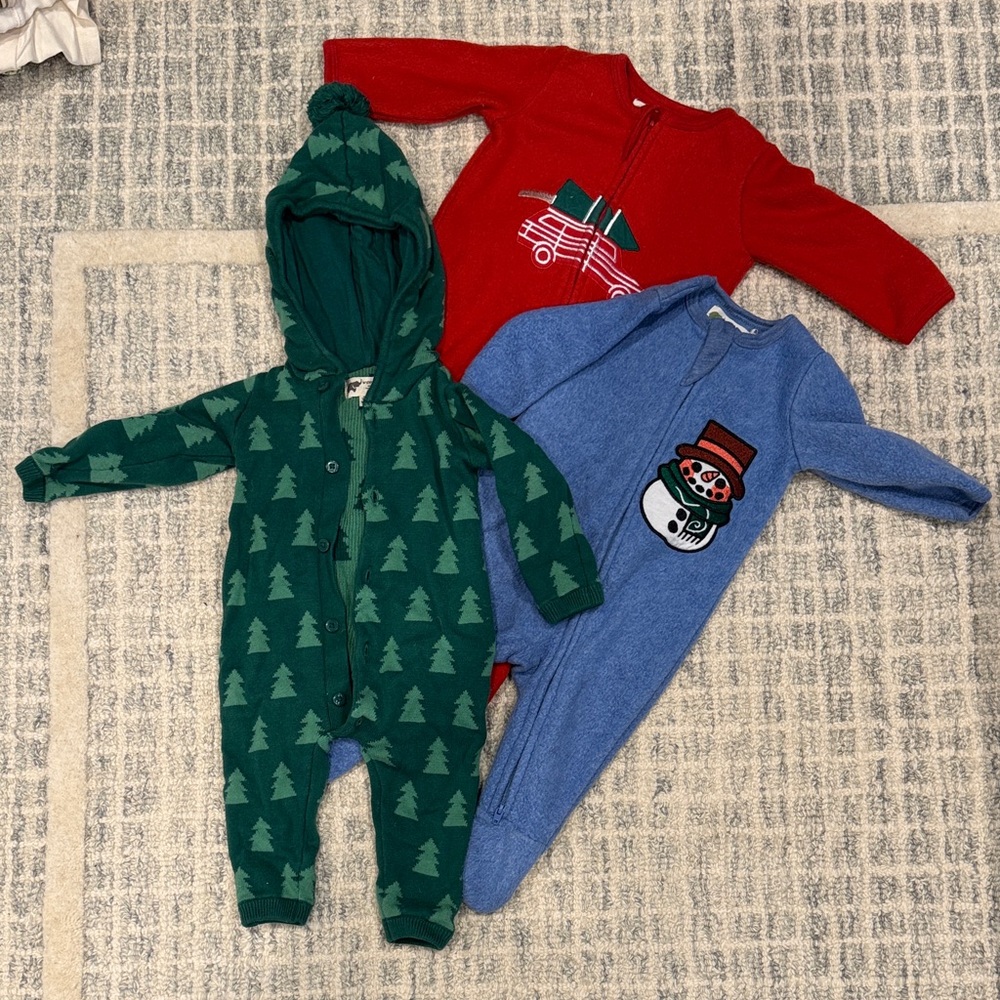 Monica & Andy 3-6m Winter Bundle (Fleece + Knit)